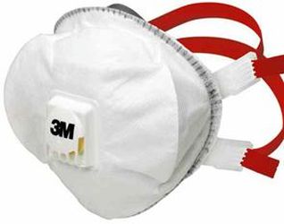 3M 8835+ Premium stofmasker FFP3 met ventiel