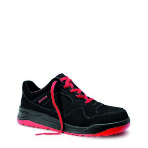 Elten Maverick Black-Red Low Esd S3 veiligheidsschoen