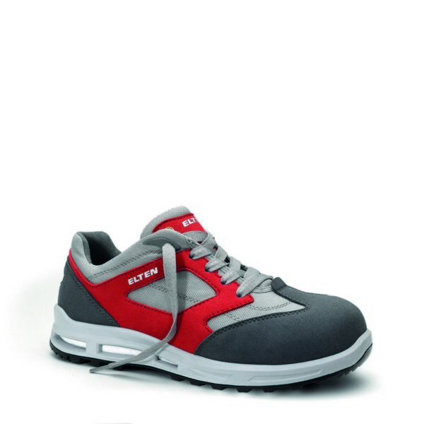 Elten Travis Xxt Grey-Red Low Esd S2 veiligheidsschoen